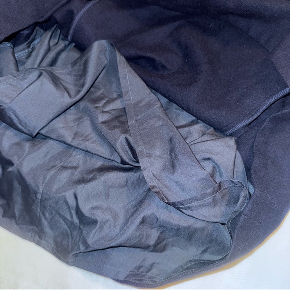 J. Crew Navy Mini Skirt with Gold Buttons - Picture 5 of 11